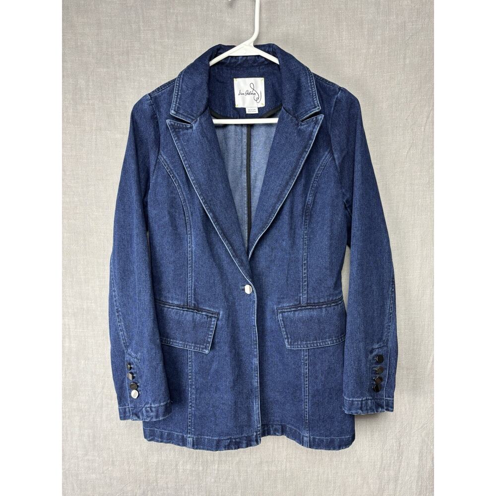 Excellent Sam Edelman Womens Atlantic Denim Jacket-Size Medium